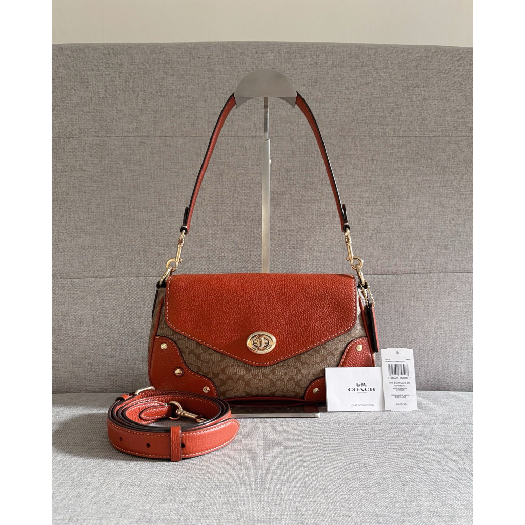 Preloved Coach Millie Shoulder Bag