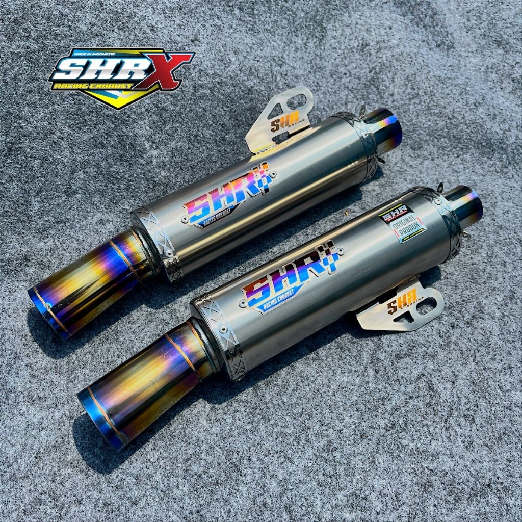 silincer knalpot bebasan inlet 38 dan 45mm bebas Rikuesan tipe sarangan