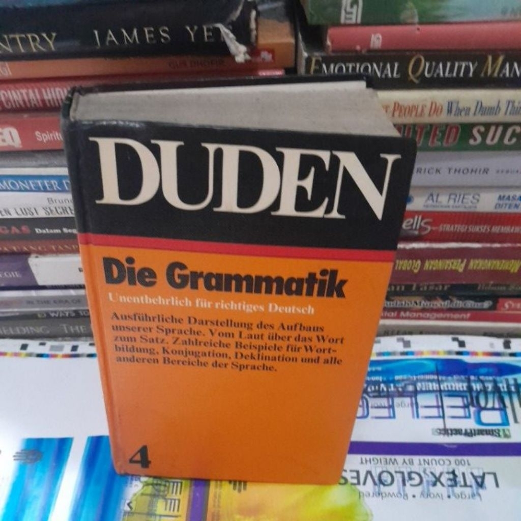 original DUDEN 4 DIE GRAMMATIK