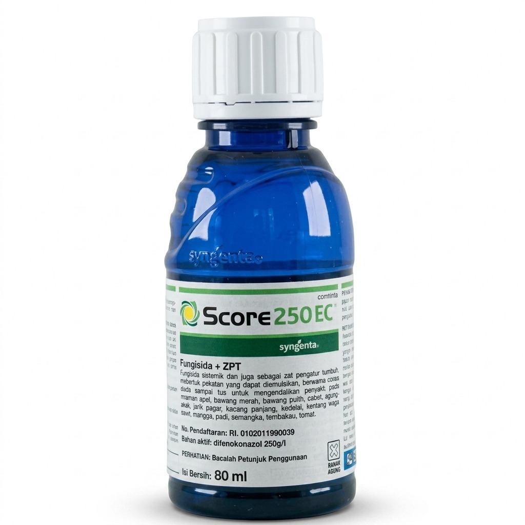 Fungisida Score 80ml Sistemik | Untuk Perawatan Tanaman Padi, Sayur & Buah