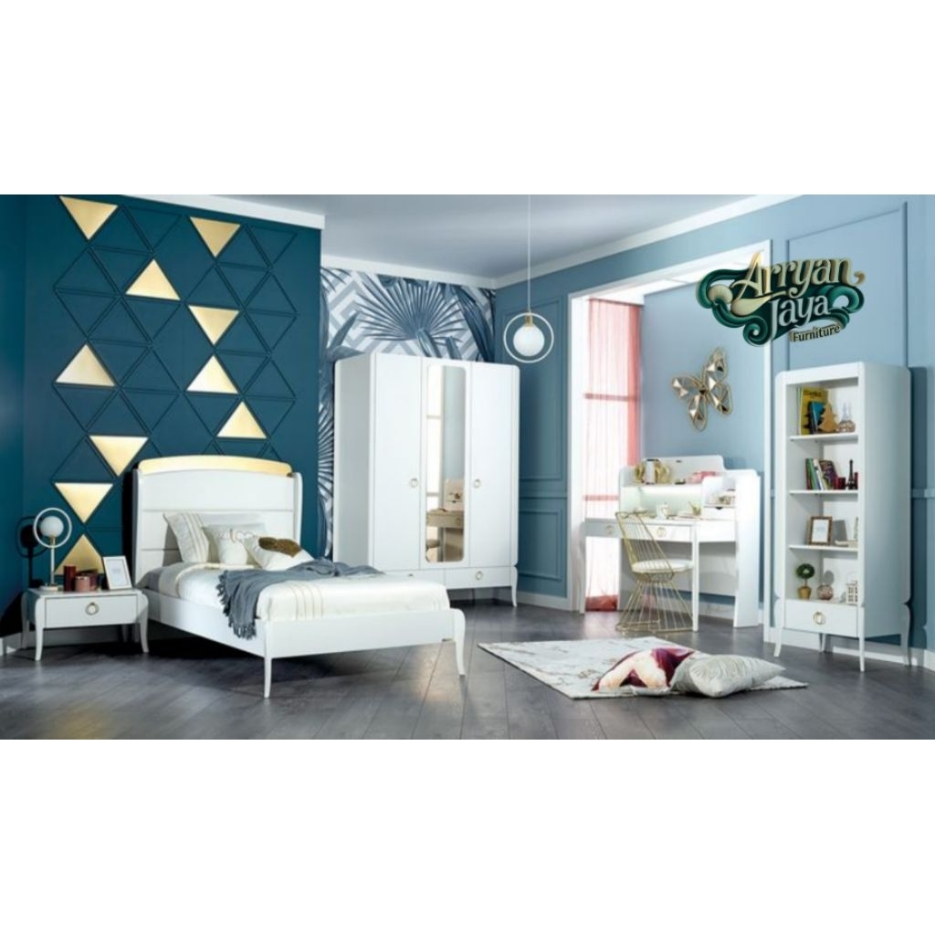 tempat tidur anak set minimalis modern