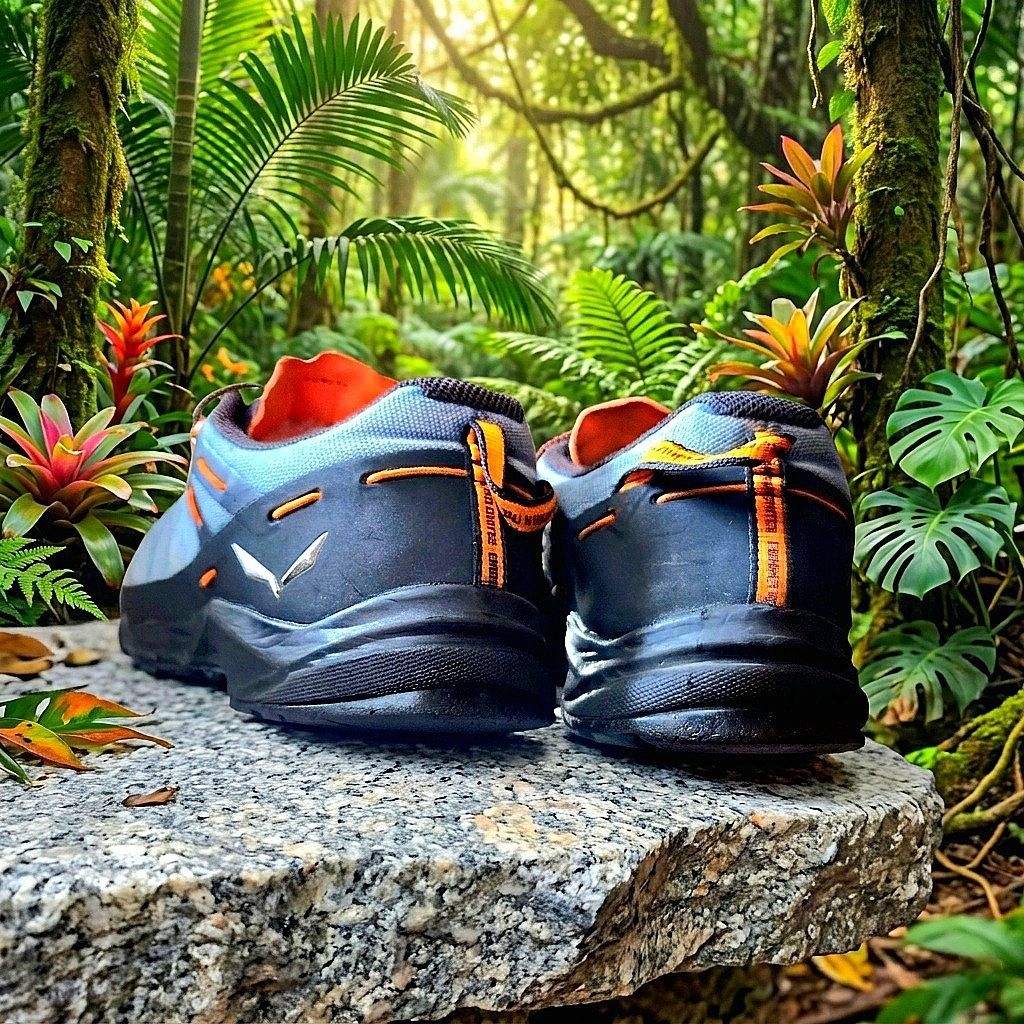 salewa sepatu autdoor traill running ringan