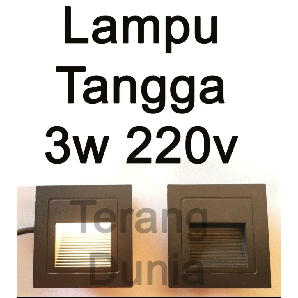 Lampu Tanam Tangga LED 3w Lampu Tangga Lampu Steplight Lampu Dinding Lampu Anak Tangga