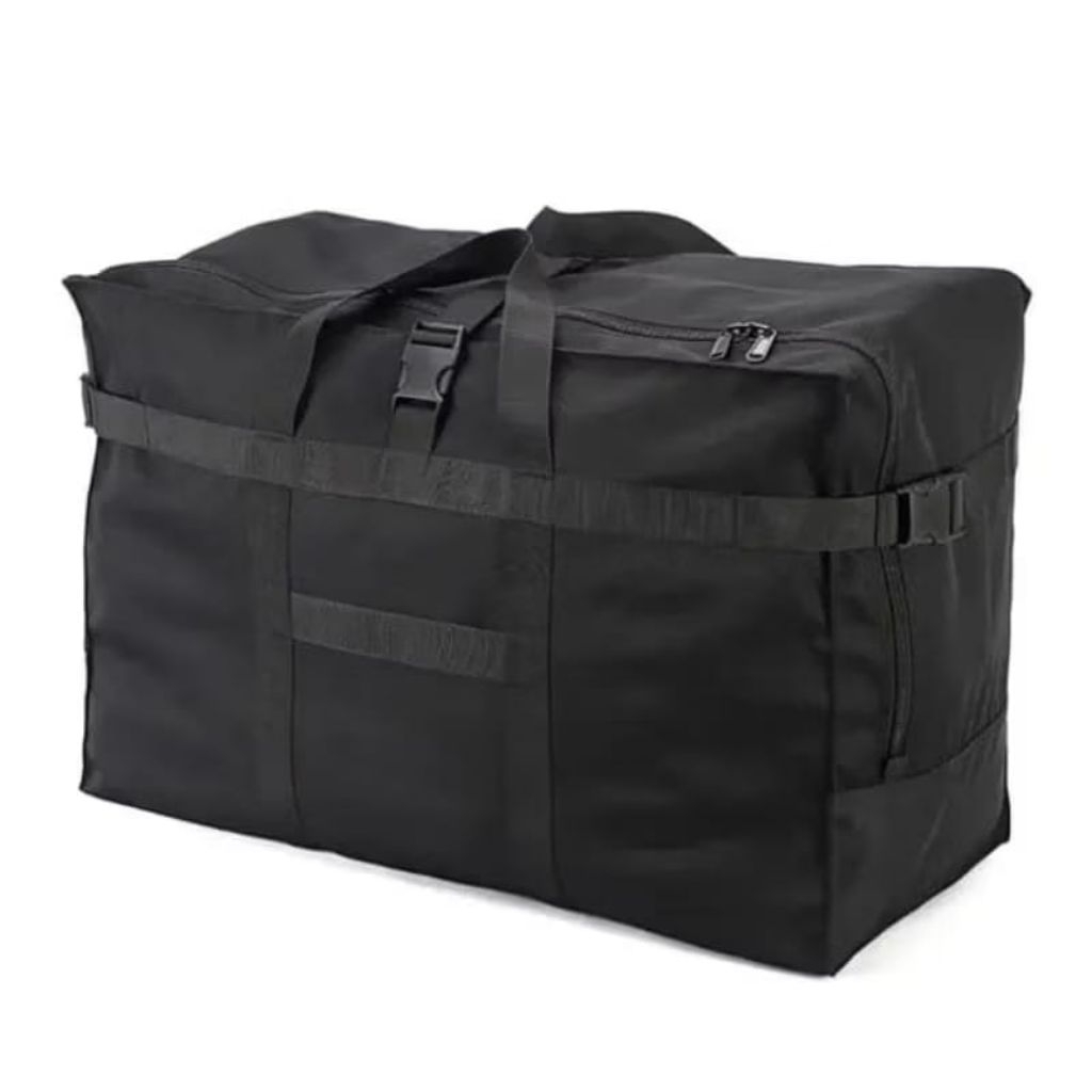 Tas pakaian Besar Tas Travel Tas jumbo Tas mudik Tas Lipat Hitam
