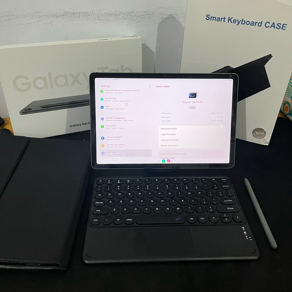 SAMSUNG GALAXY TAB S9 FE WIFI