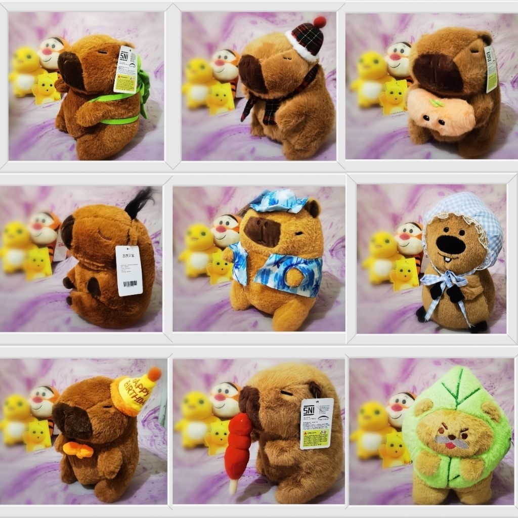 Boneka Capit Asli FuniFunKKVAll New TagOhsomeVariasi CapybaraBoneka LucuBoneka AnakBoneka Favorit Se