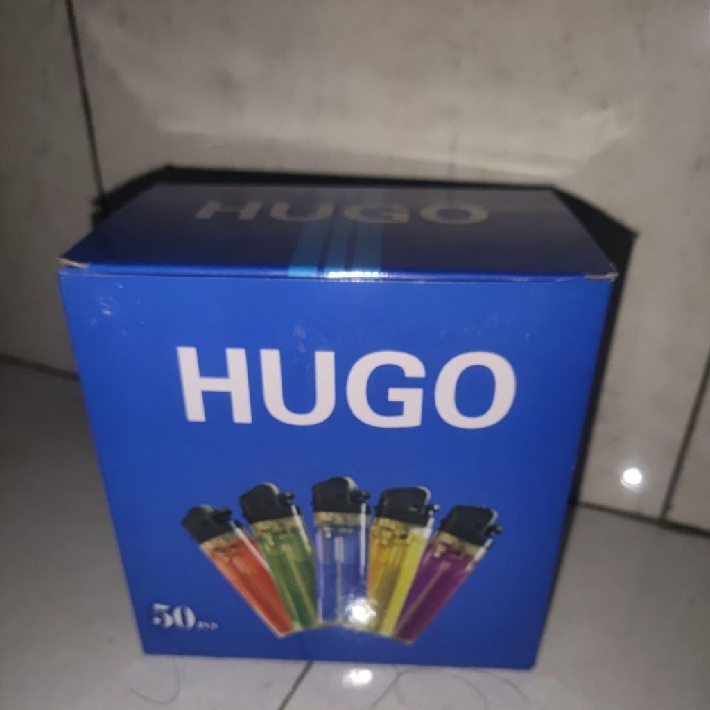 Korek Api Hugo/ Korek Api Murah 1 Box (50pcs)