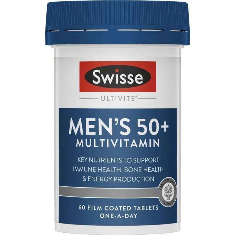 Swisse Mens Multivitamin 50+ | 60 Tablets