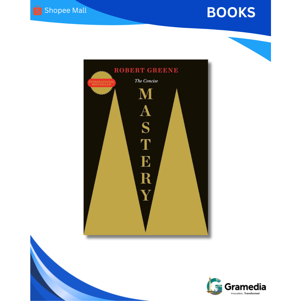 Gramedia MKG - Import Book The Concise Mastery  (Robert Greene) (SSB)