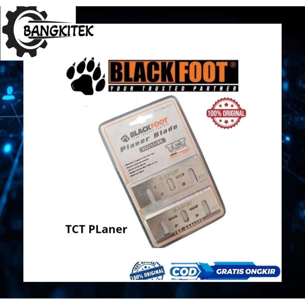 TCT Blackfoot 100% ORIGINAL/Mata Pisau Mesin Ketam,Mesin Serut,Mesin Planer,Mesin Suju BLACKFOOT