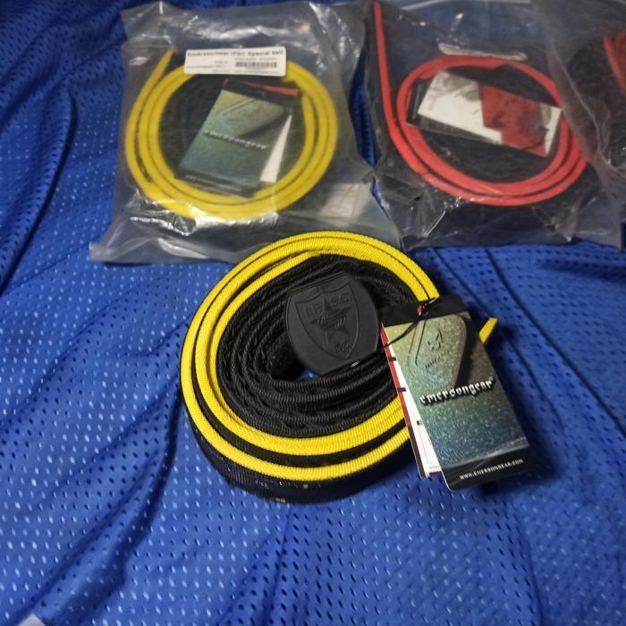 SABUK IPSC EMERSON WARNA KUNING , BELT SPEED HOLSTER