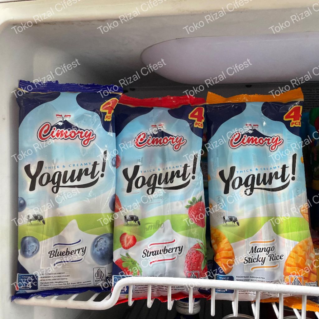 CIMORY YOGURT 1PACK ISI 4PCS
