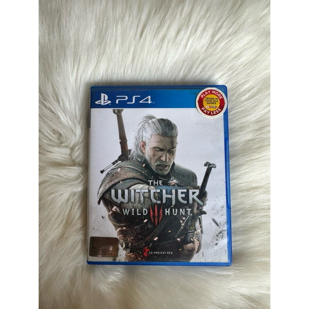Kaset ps4 bd ps4 the witcher 3 wildhunt seken mulus