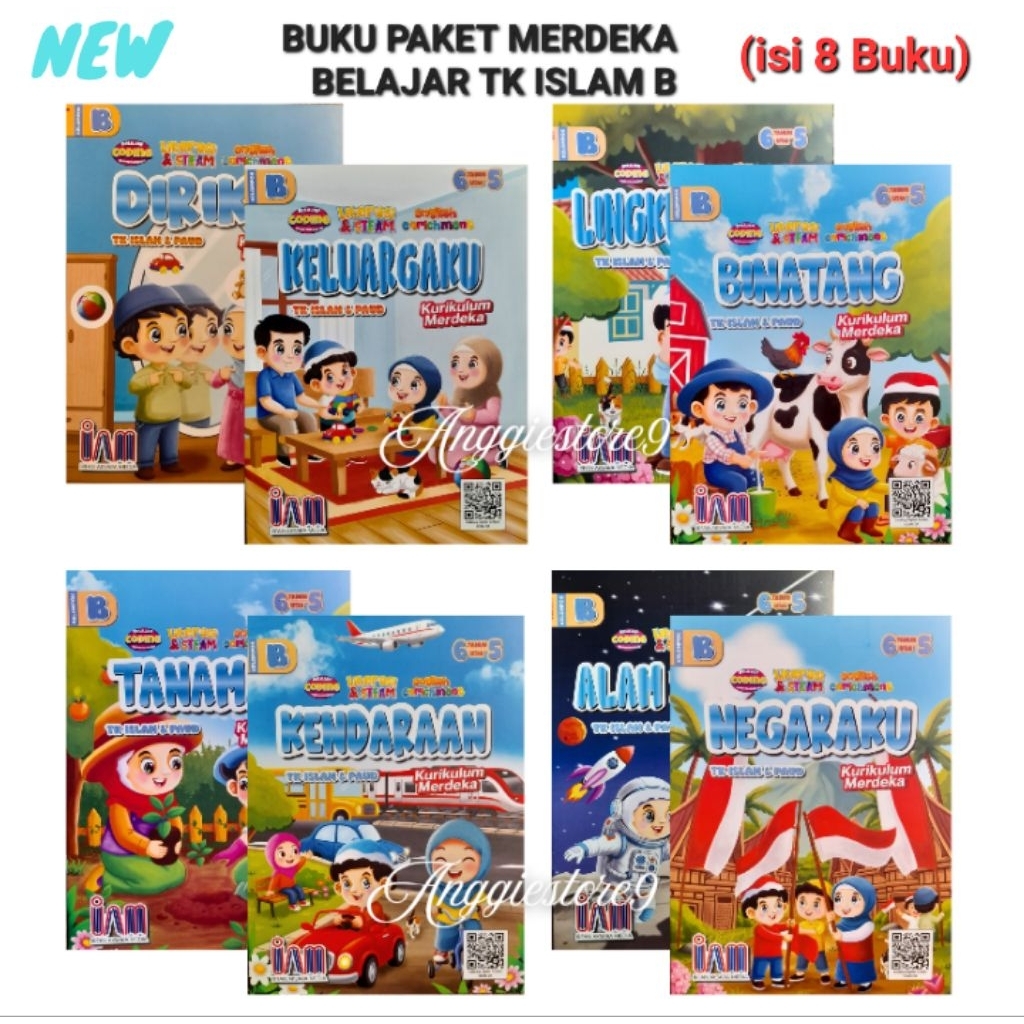 BUKU PAKET MERDEKA BELAJAR TK ISLAM B