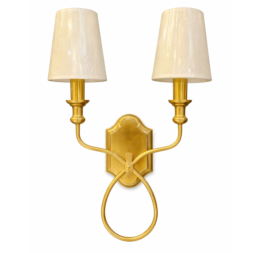 Lampu Dinding Estetik Klasik American 2 Lampu Vintage Retro