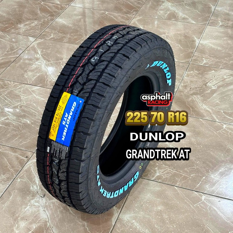 Ban Mobil Semi Offroad Ukuran 225 70 R16 Merek Dunlop Grantrek AT5 Ban Tubles R16 225/70