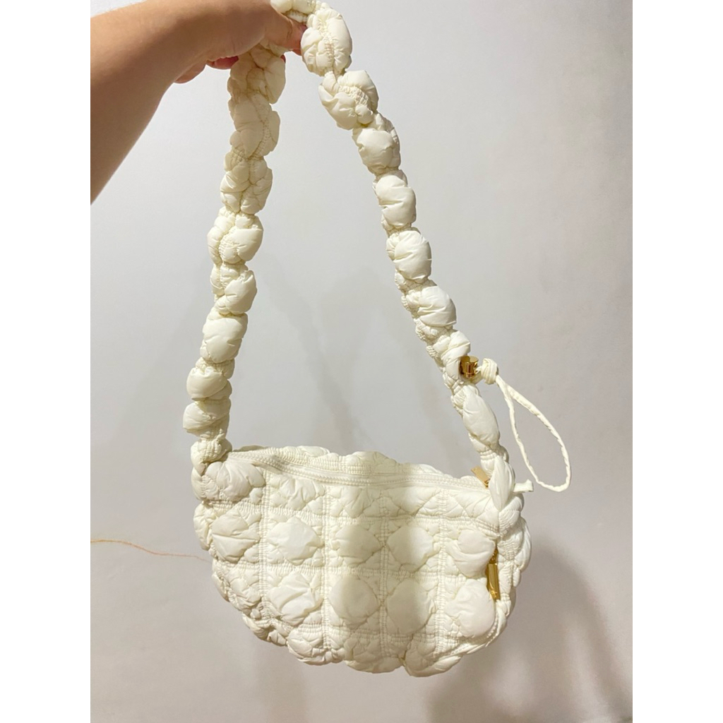 preloved tas jelly bunny white
