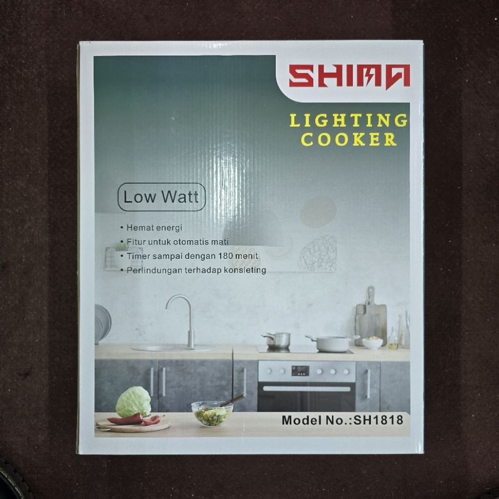 shima lighting cooker, kompor listrik