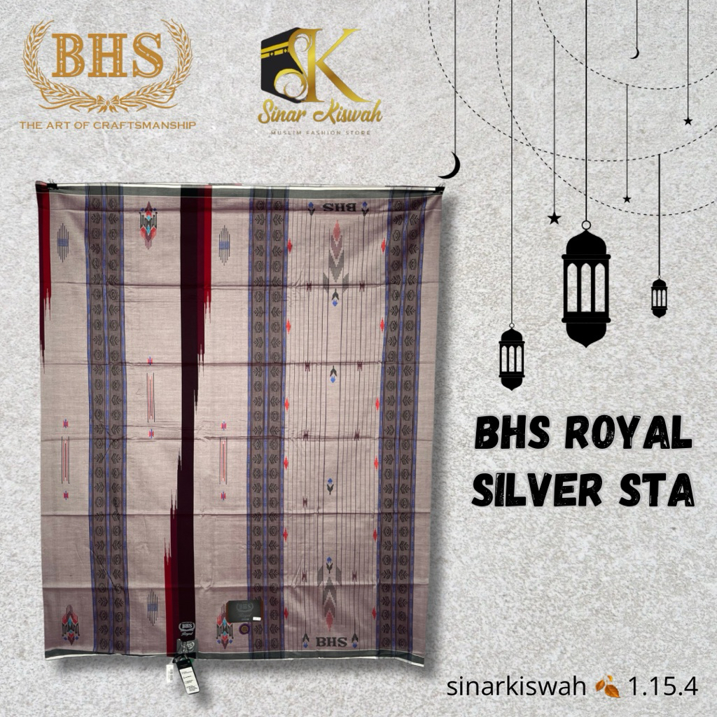 sarung BHS royal silver STA