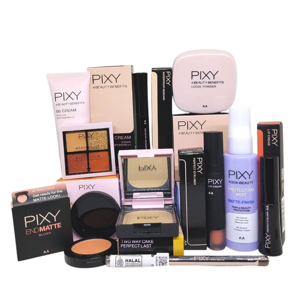 Pixy Paket Seserahan Make Up Lengkap - Set Produk Make Up Wajah untuk Tampilan Sempurna