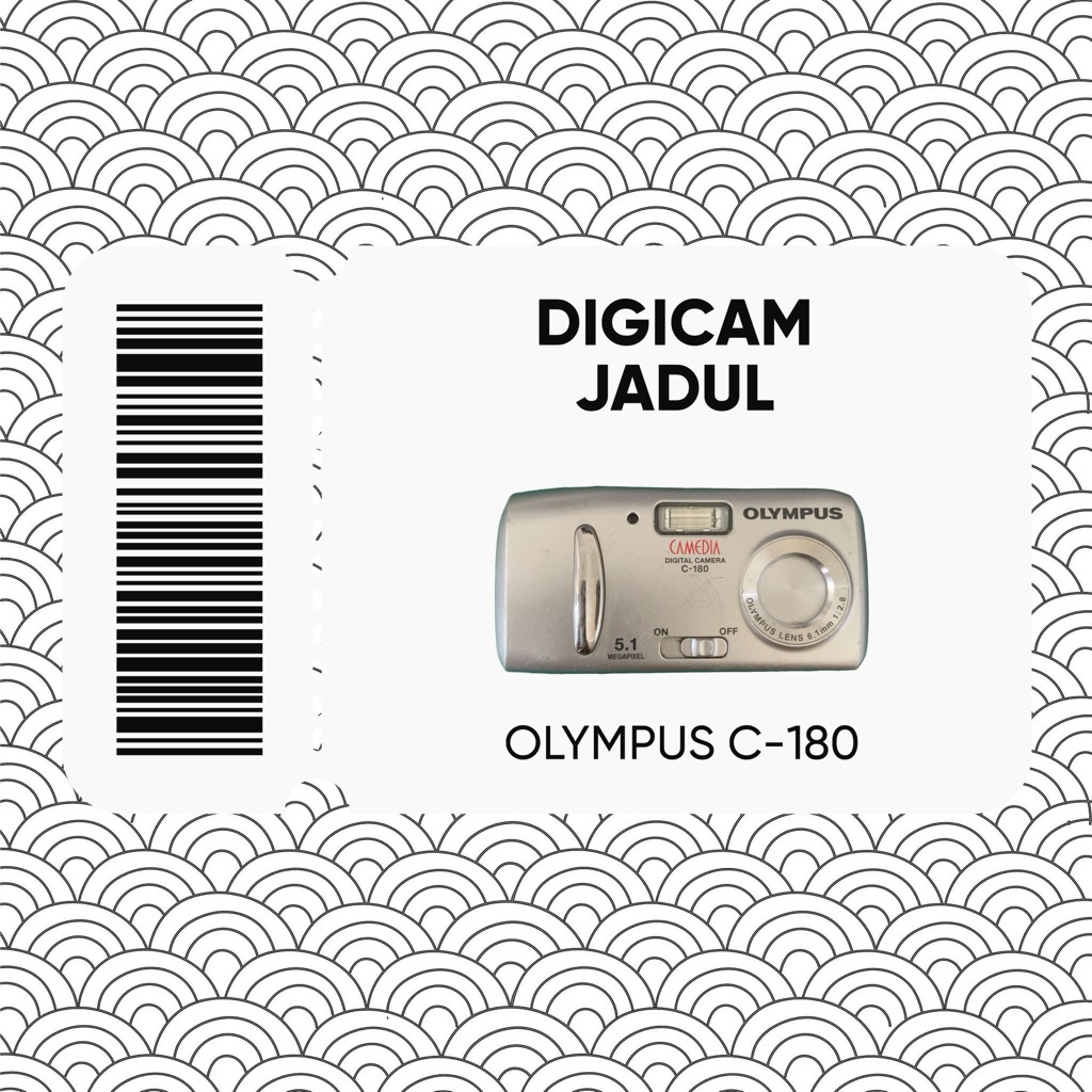 [PRELOVED – Ready] Digicam Olympus C-180