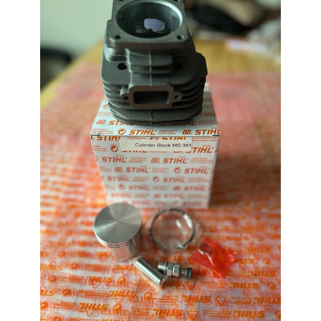 Cylinder Block Assy ASLI MS 381/ 038 Furing 381 KOMPLIT/ FULLSET