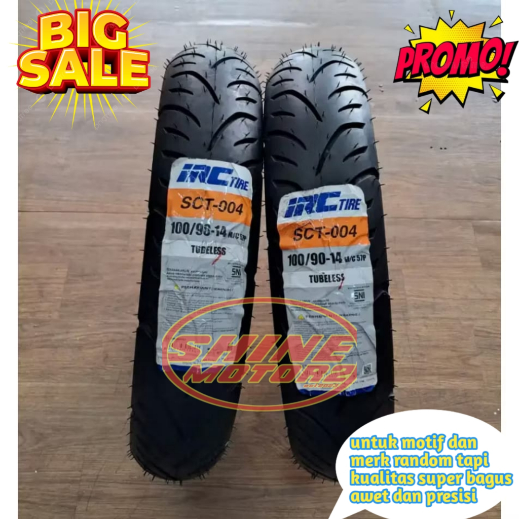 Ban Metik Seken Sepasang MP27 Ring 14 Tubeles UK 90/80