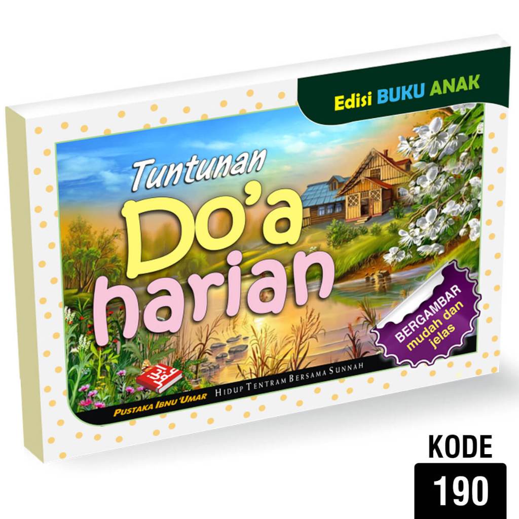 BUKU ANAK TUNTUNAN DOA HARIAN - Pustaka Ibnu Umar -