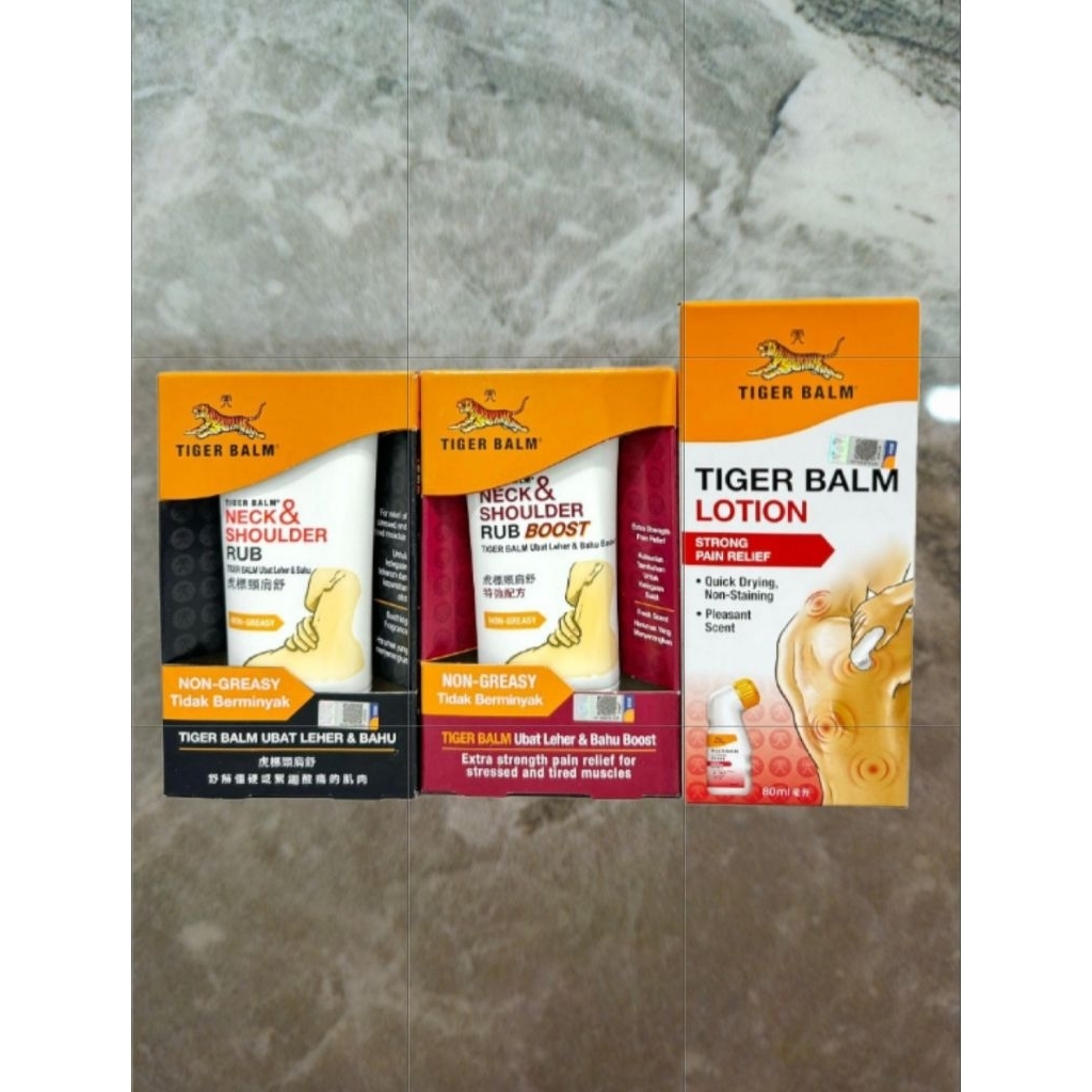 Tiger Balm Rub & Lotion