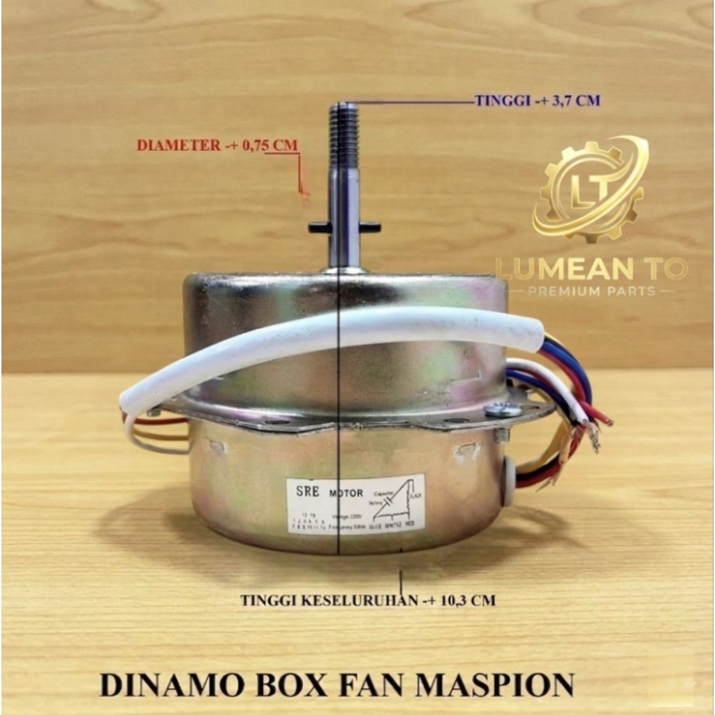 DINAMO KIPAS BOX FAN MASPION