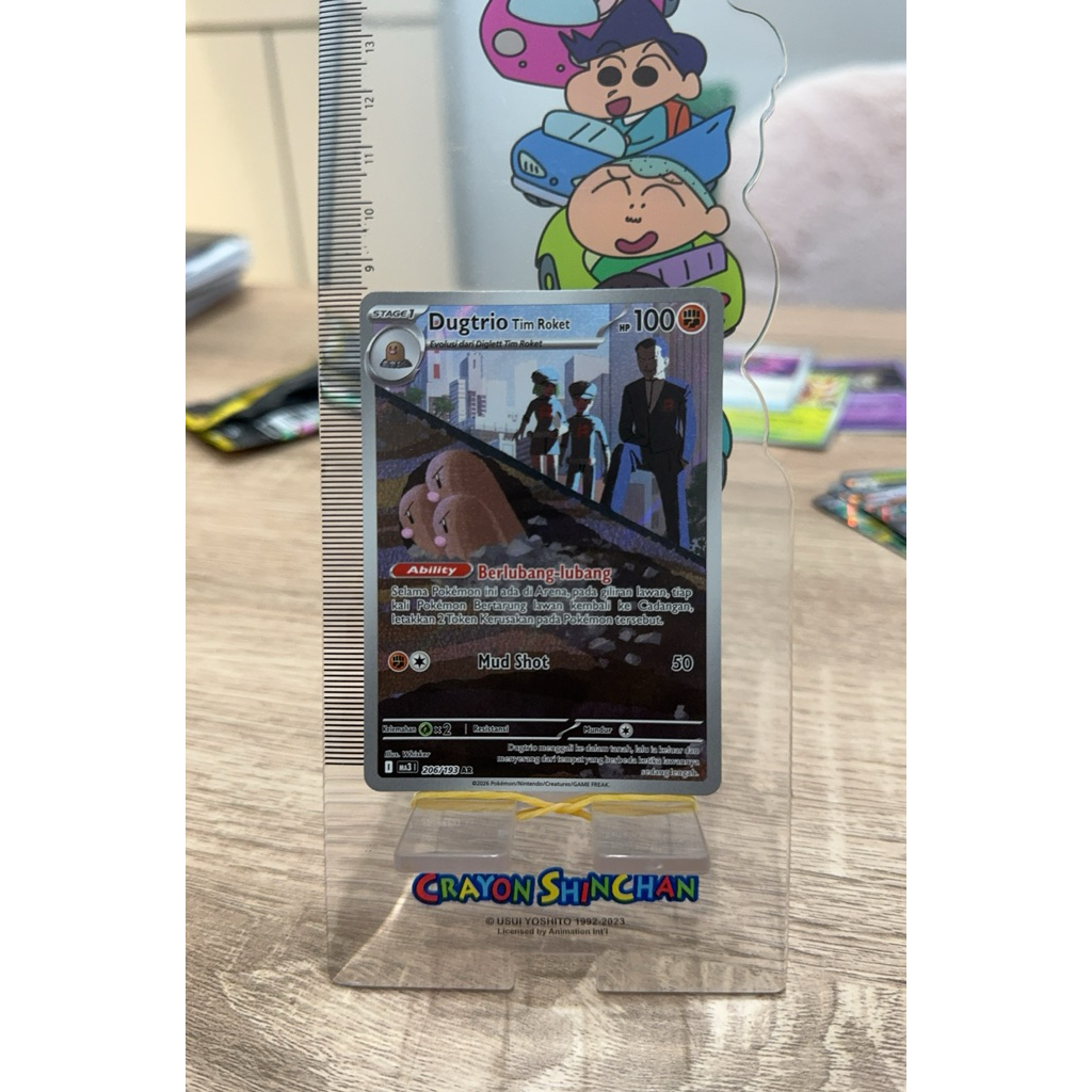 kartu pokemon dugtrio tim roket ar
