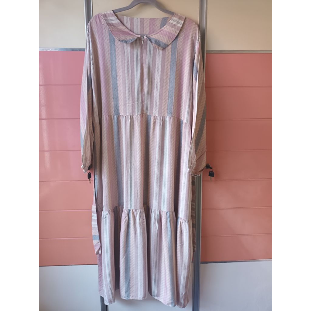 PL Gamis Rayon garis