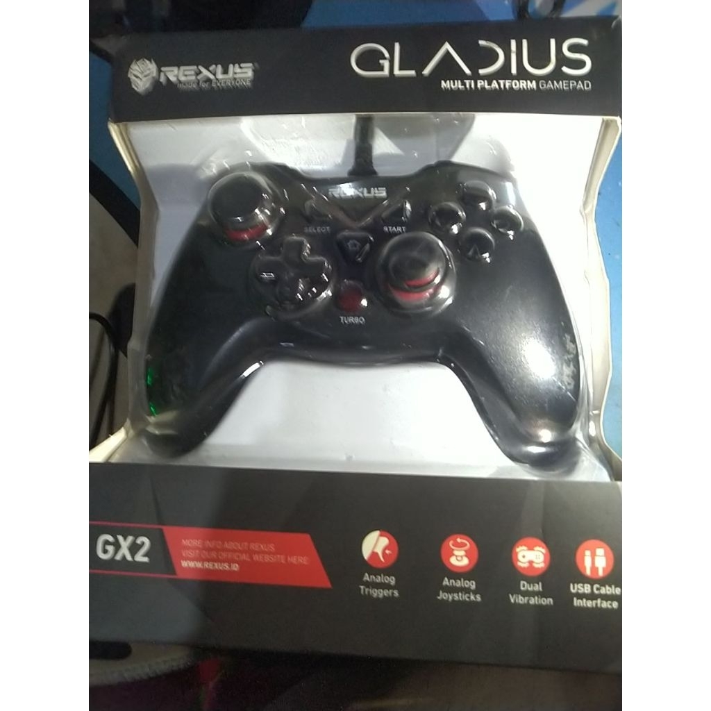 (Second & Minus) Gamepad Rexus Gladius GX2