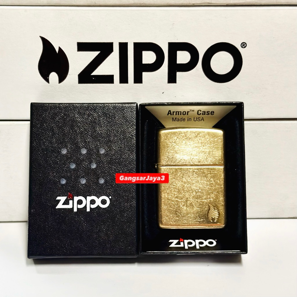 korek zippo original USA | 46398 armor series flame
