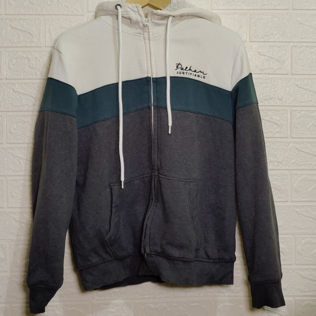 HOODIE ZIPPER SHERPA POLHAM JUSTIFIABLE RARE ITEM