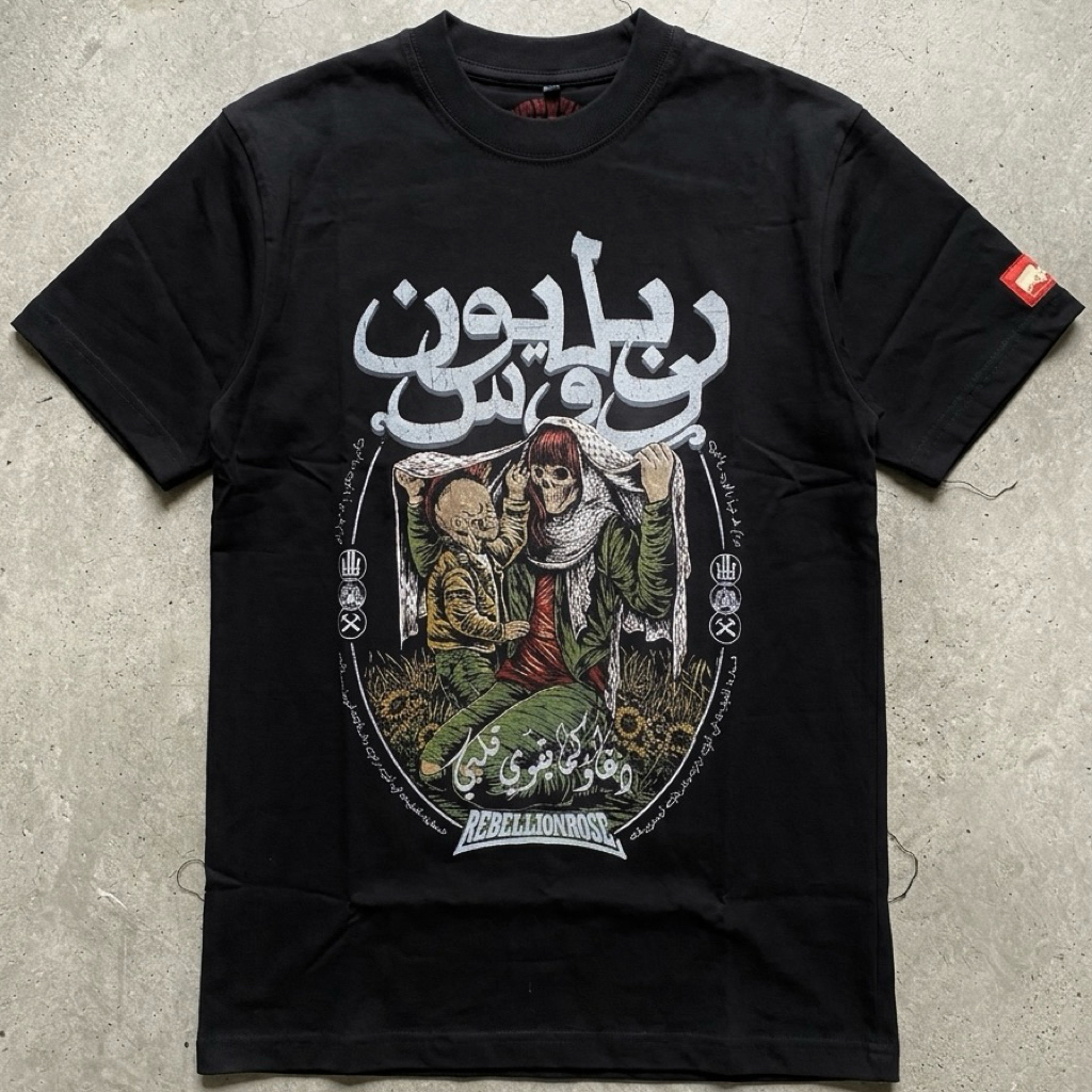 Tshirt Rebellion Rose - Terimakasih