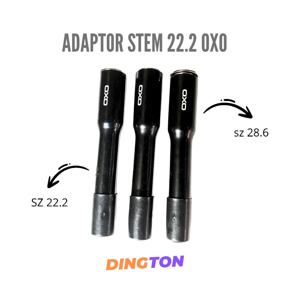 Adaptor Stem Adaptor Sepeda OXO 22.2 Sepeda Gunung MTB BMX Federal