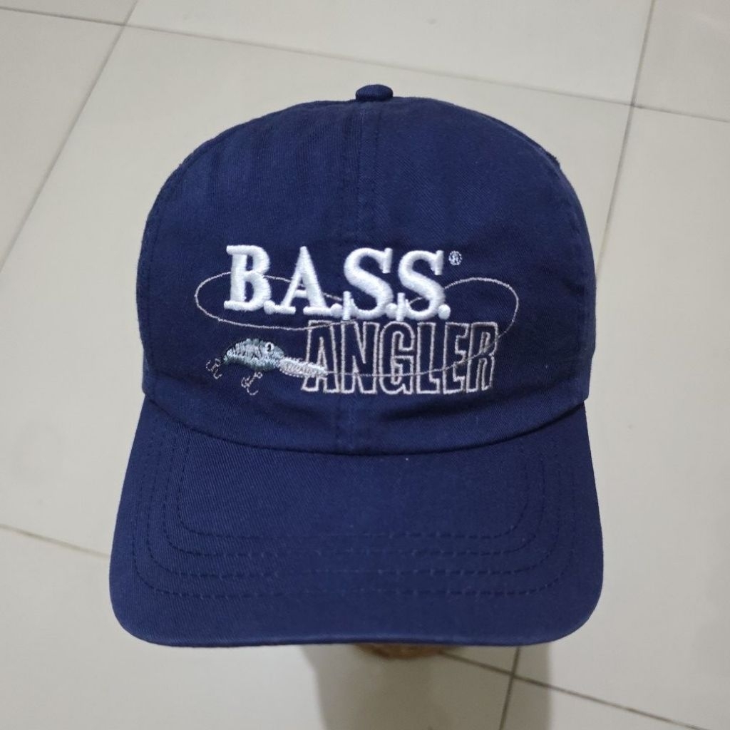 Topi Mancing Bass Angler Original