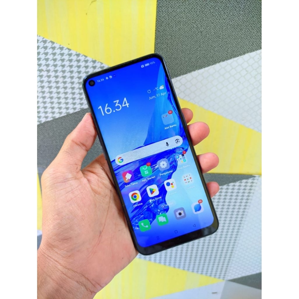 OPPO A53 RAM 6GB/128GB SECOND RESMI BERGARANSI DAN BISA RETUR YA