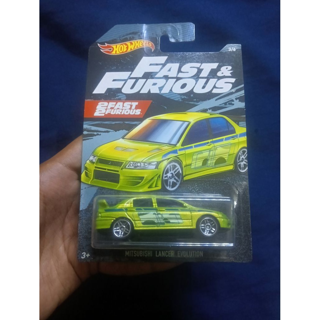 Hot Wheels Fast And Furious Mitsubishi Lancer Free Protector
