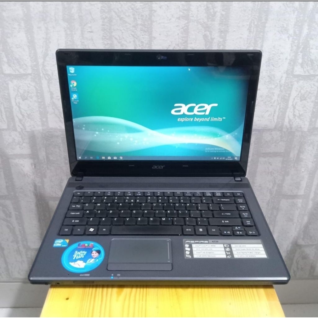 Laptop Acer Aspire 4739, Intel Core i3, Ram4Gb/Hdd320Gb, Normal