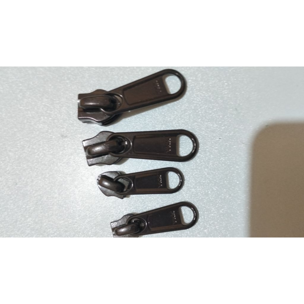 kepala resleting ykk no 10 & 8