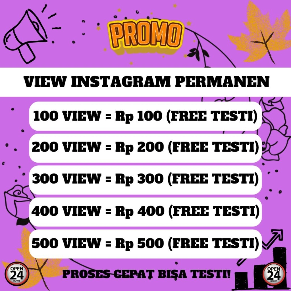 Jasa Promosi Instagram Reels | Tambah View, Exposure, & Jangkauan Konten IG