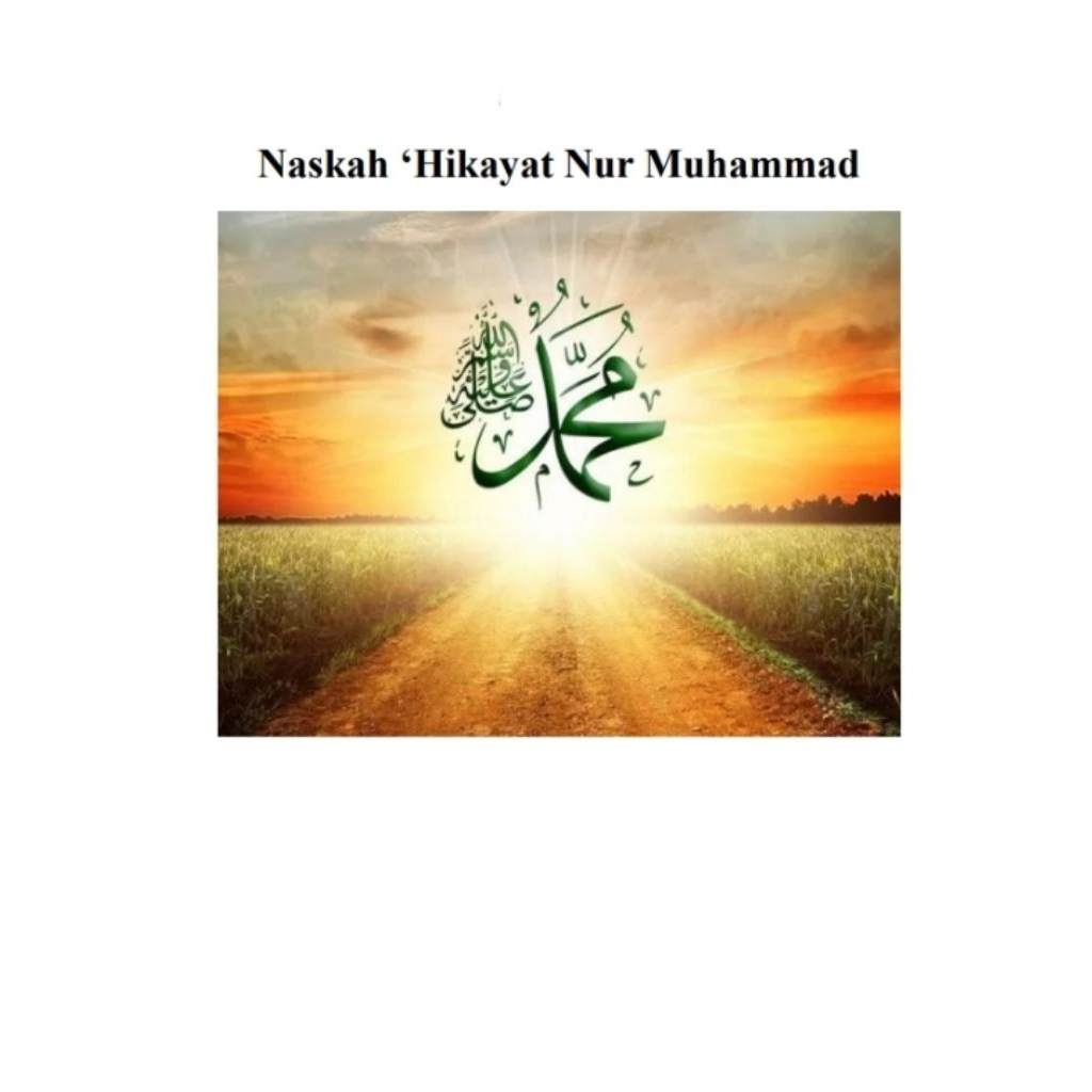 buku ilmu hikayat nur Muhammad