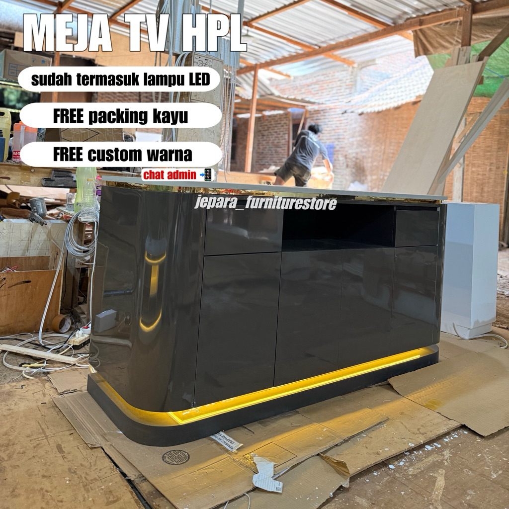 meja ruang tamu minimalis HPL | meja minimalis