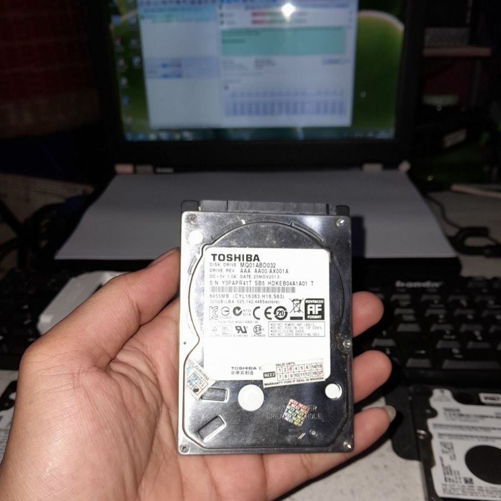 hdd laptop 320gb toshiba wd seagate