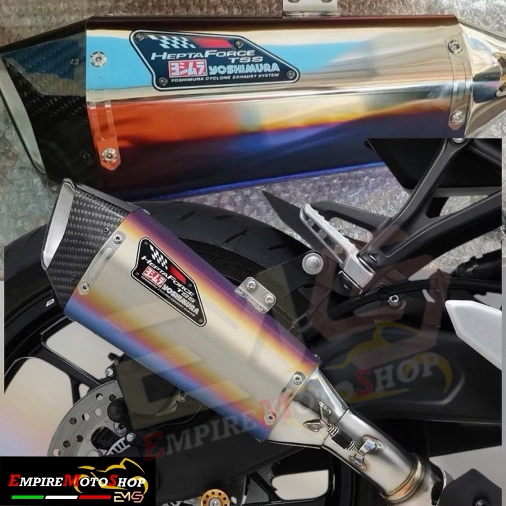 Knalpot Yoshimura Hepta Force Slip On ZX25 R ZX 25 R ZX4 RR