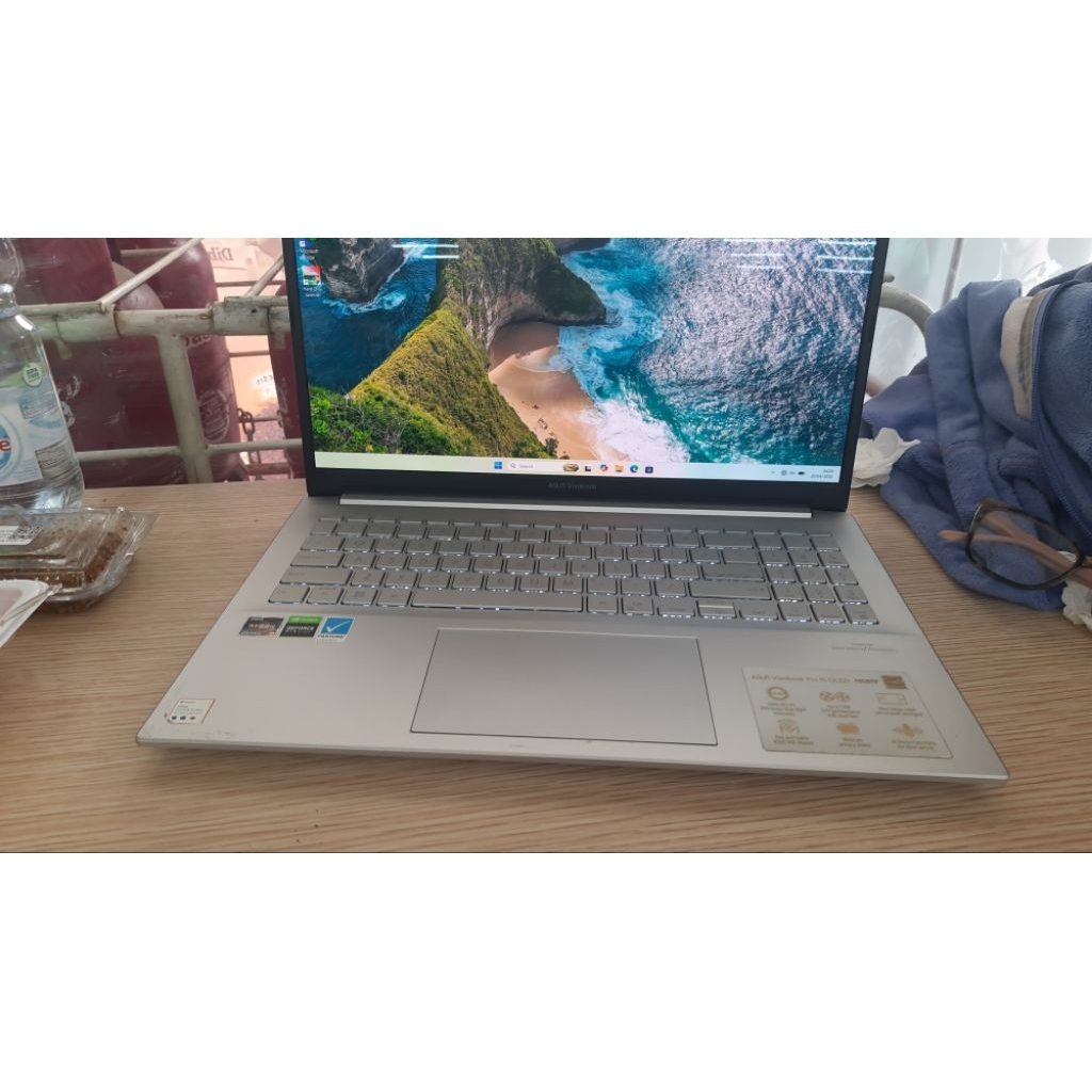Asus vivobook Pro 15 OLED .Ryzen 9 5900HK ,ram 16 gb ,SSD 512,RTX 3050. Like news