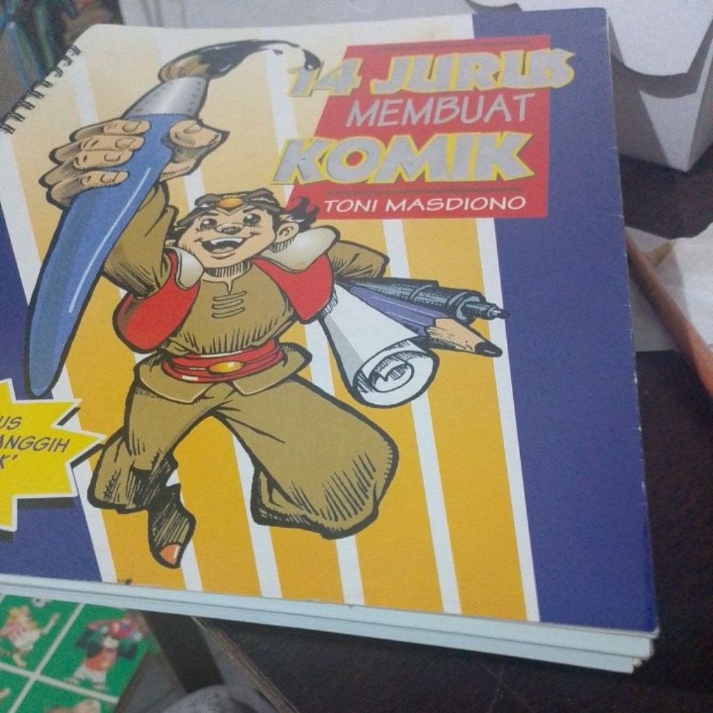 14 jurus membuat Komik Oleh Toni Masdiono