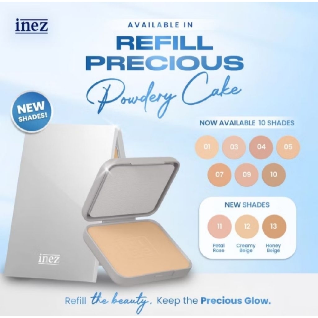 inez refil precious natural /bedak padat